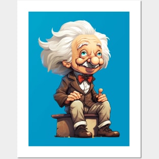 einstein Posters and Art